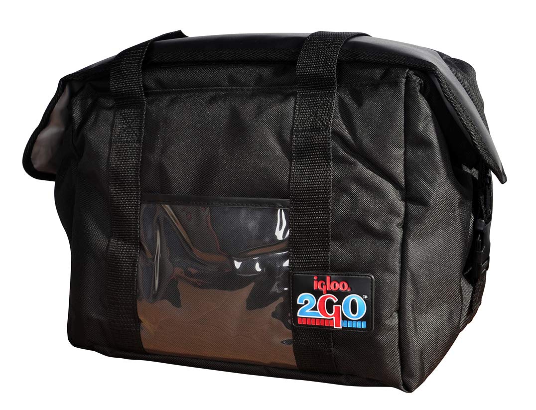 Andoutdoor Igloo Frozen Bez Buzluk 30 Litre Soğutucu Çanta, 12 Saat Muhafaza Ömrü, Siyah