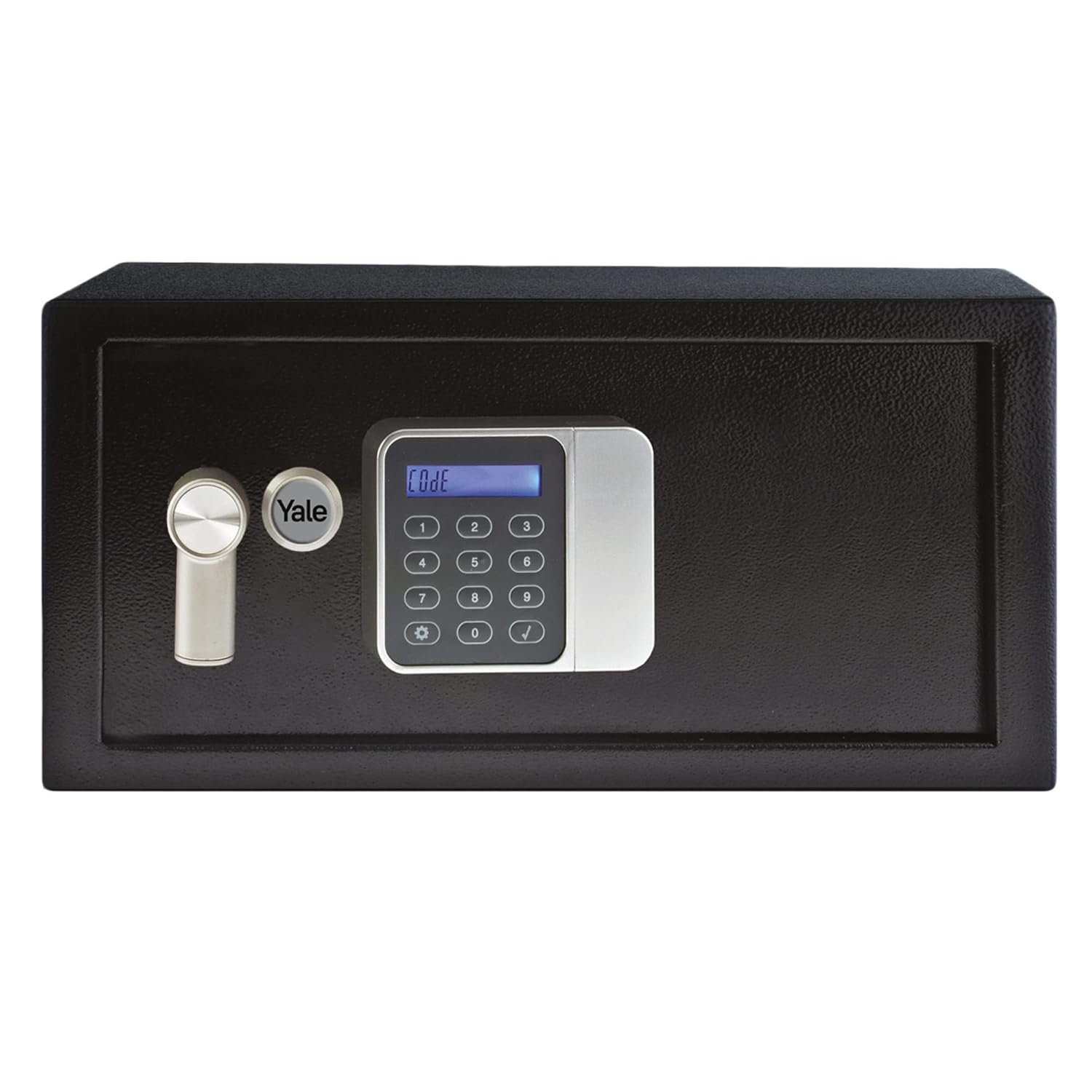 Yale Dijital Mini Boy Kollu Kasa - YSV/170/DB1/W - Standart güvenlik - 16mm çapında 2 adet Kilitleme mili - 3,8 Litre Kapasite - 17 x 23 x 17 cm - Beyaz