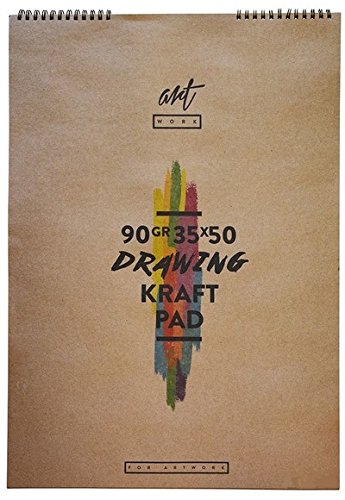 Artwork Kraft Resim Blok 90 Gr 35X50 15Y