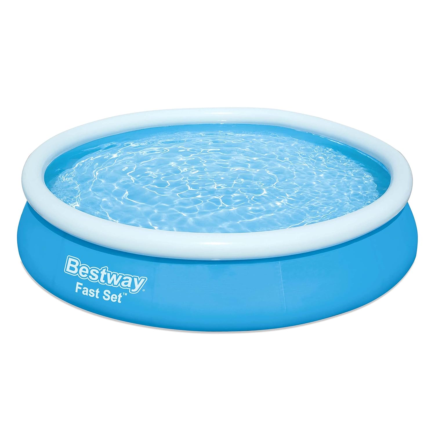 Bestway Fast Set Yüzme Havuzu, çocuklar ve yetişkinler için aile çocuk Havuzu; 5377L, 3,66 m x 76 cm