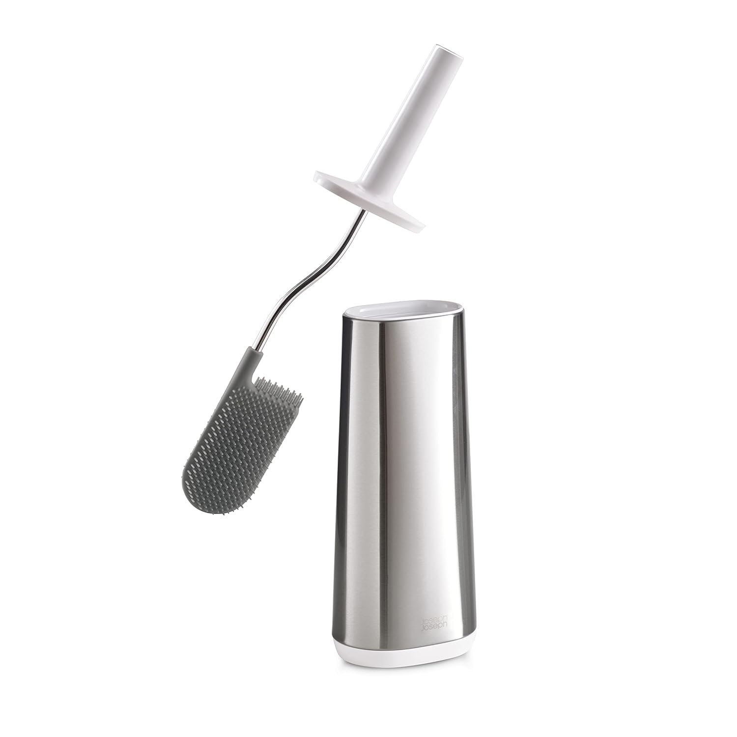 Joseph Joseph 70517 Flex Smart Tuvalet Fırçası, Paslanmaz Çelik