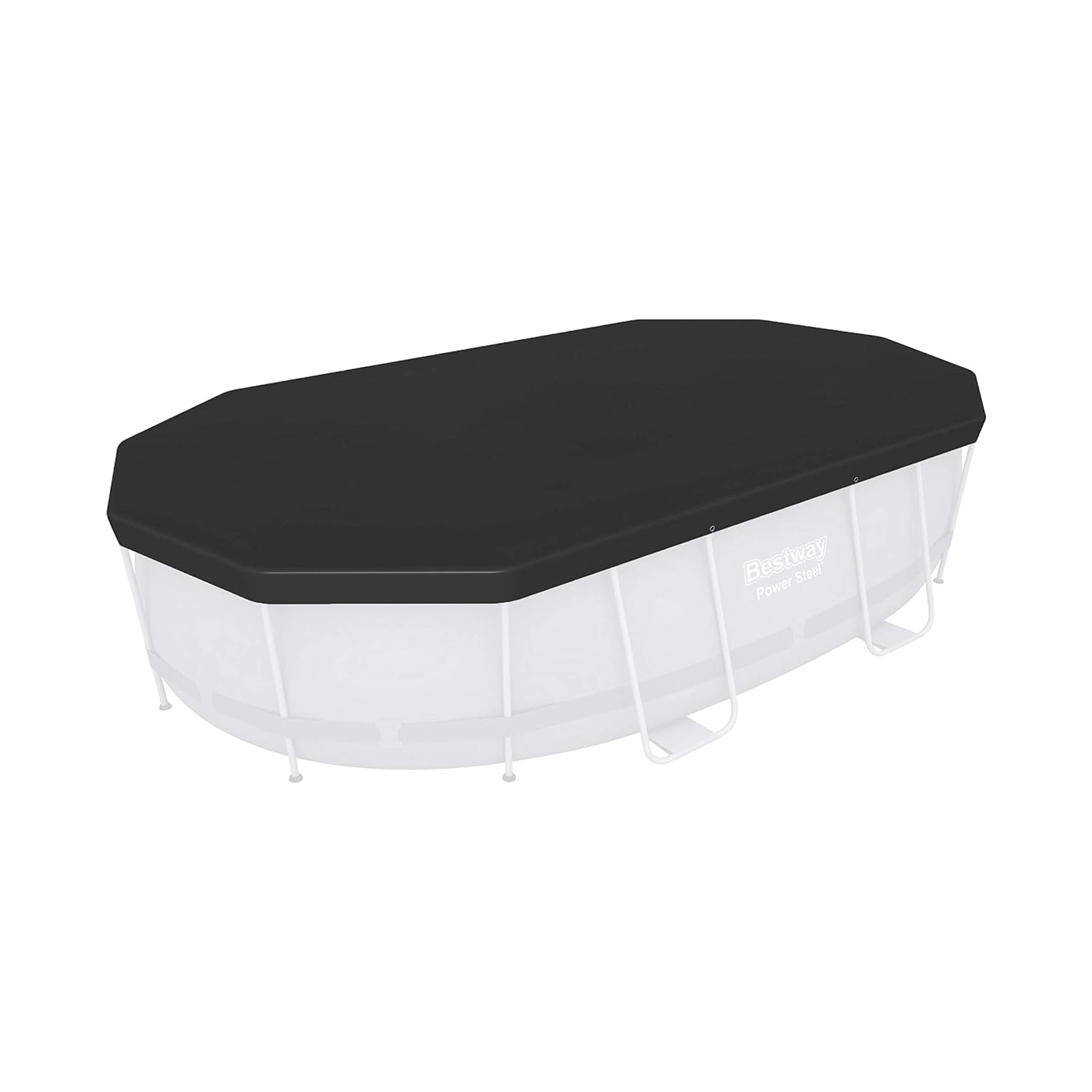 Bestway Flowclear PVC branda, gri, Power Steel havuz için