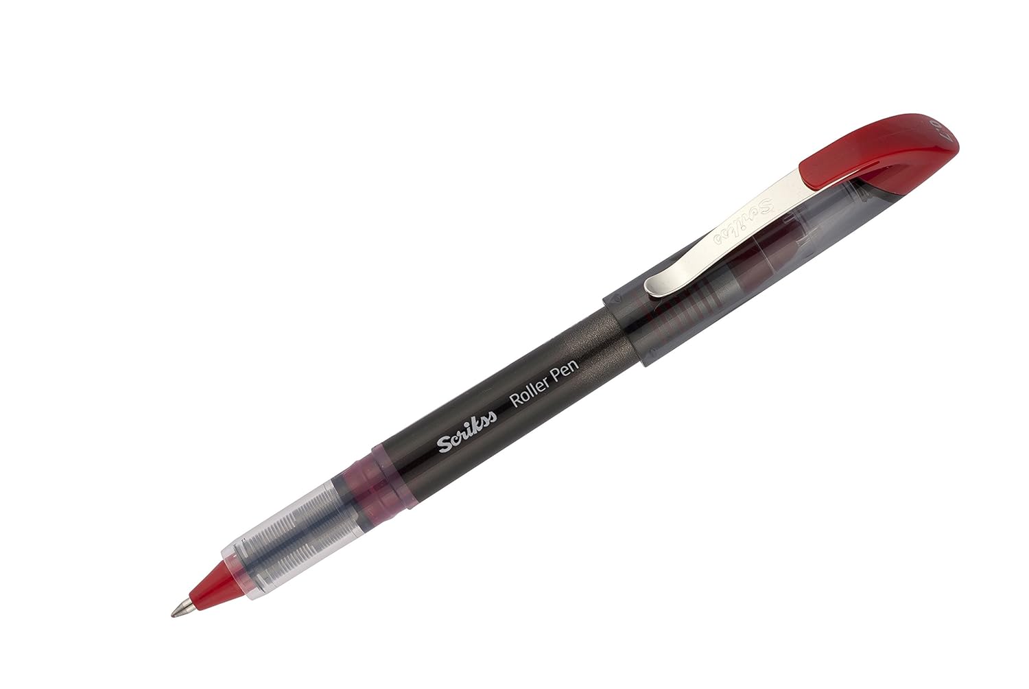 Scrikss Office Sr68 Roller Kalem 12'li Ambalaj Kırmızı 0.7 Mm