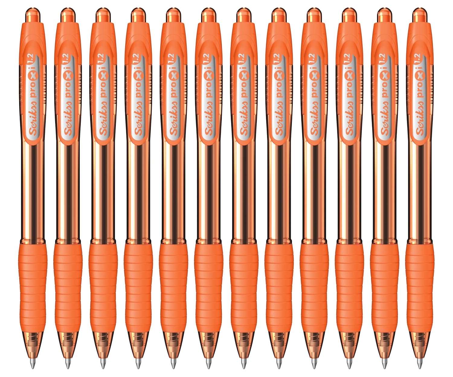 Scrikss Office Proxi Tükenmez Kalem 12'li Ambalaj Turuncu
