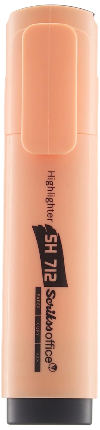 Scrikss Office Sh712 Fosforlu Pastel Kalem Pastel Turuncu