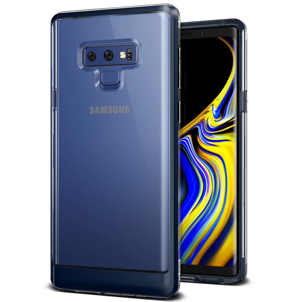 Vrs Design VRSN9CB Galaxy Note 9 Crystal Bumper Kılıf, Deep Sea Blue