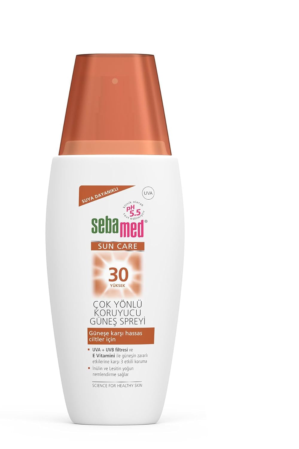 Sebamed Sun Care SPF 30 UVA/UVB Filtresi ve E Vitamini Üçlü Yüksek Koruma Çok Yönlü Güneş Spreyi 150 ml