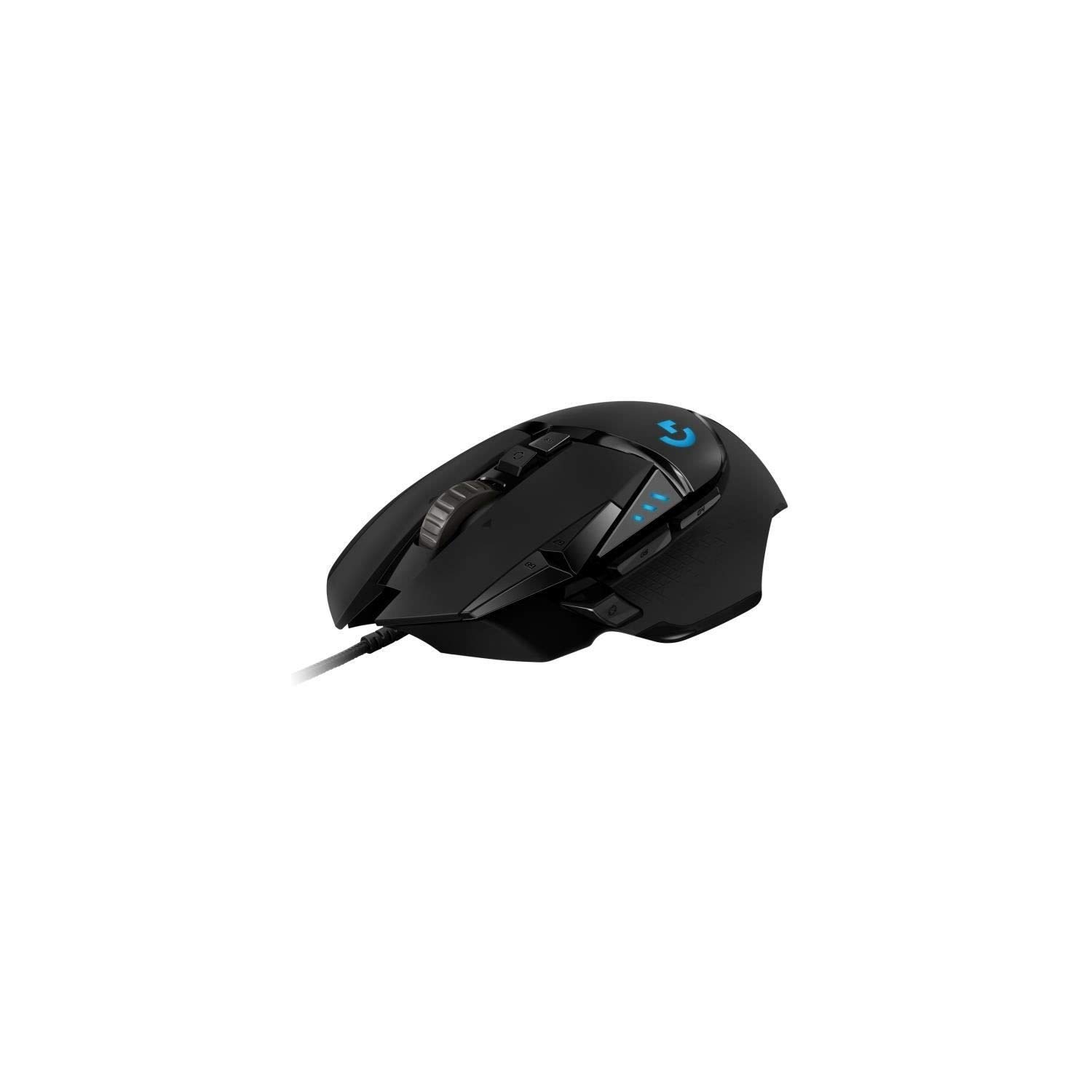 Logitech G502 HERO Kablolu Oyuncu Mouse, LIGHTSYNC teknolojisi, 25.600 DPI, 11 Programlanabilir Tuş, 121 gr Ağırlık, Siyah