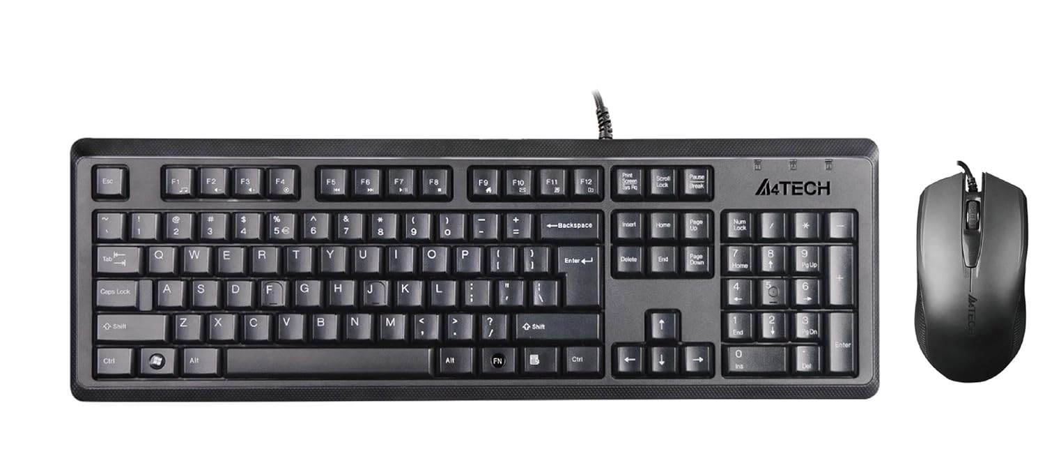 A4 TECH KR-9276 Q USB Türkçe FN-Multimedya Klavye+ OPTİK Mouse Set