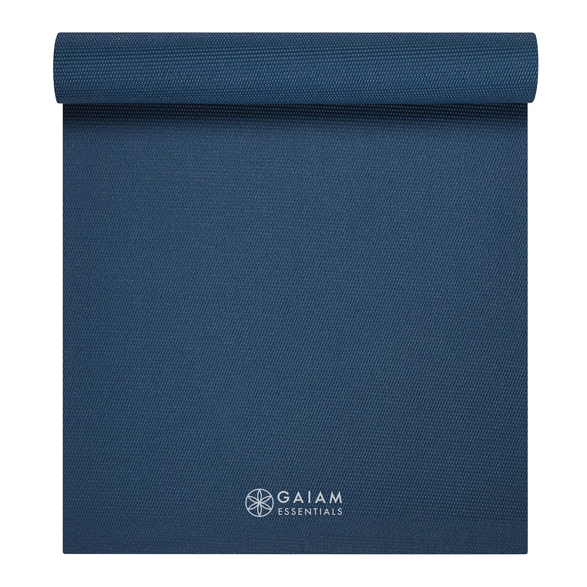 Gaiam Essentials Premium Yoga Mat with Yoga Mat Carrier Sling (72"L x 24"W x 1/4 Inch Thick)