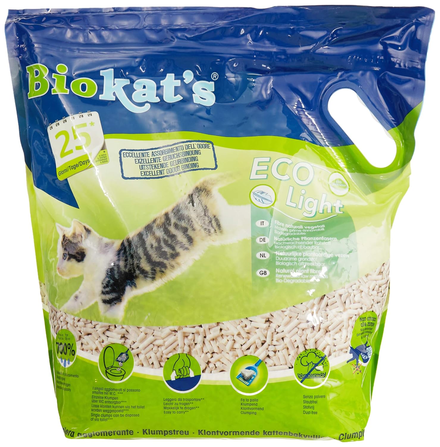 Biokat's Pelet Kedi Kumu Eco Light 5 lt