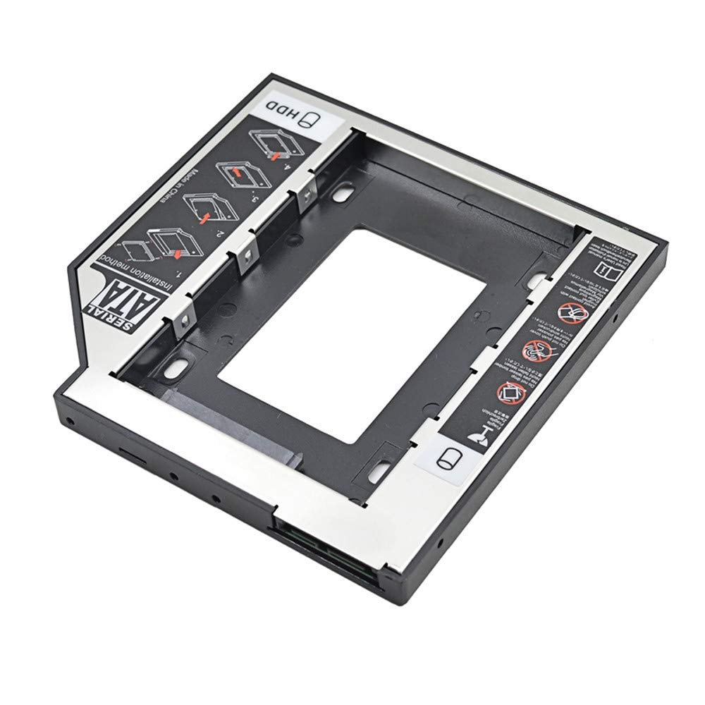 Alfais Al-4717 12.7 mm SATA HDD Harddisk Caddy Kızak Kutu Laptop SSD Notebook Ikinci HDD Takma