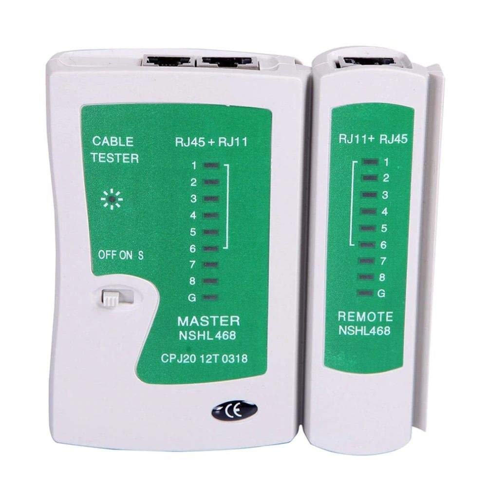 Alfais Al-4523 Rj11 Rj45 Cat5 Network Kablo Tester Test Kontrol Bağlantı Cihazı LEDli