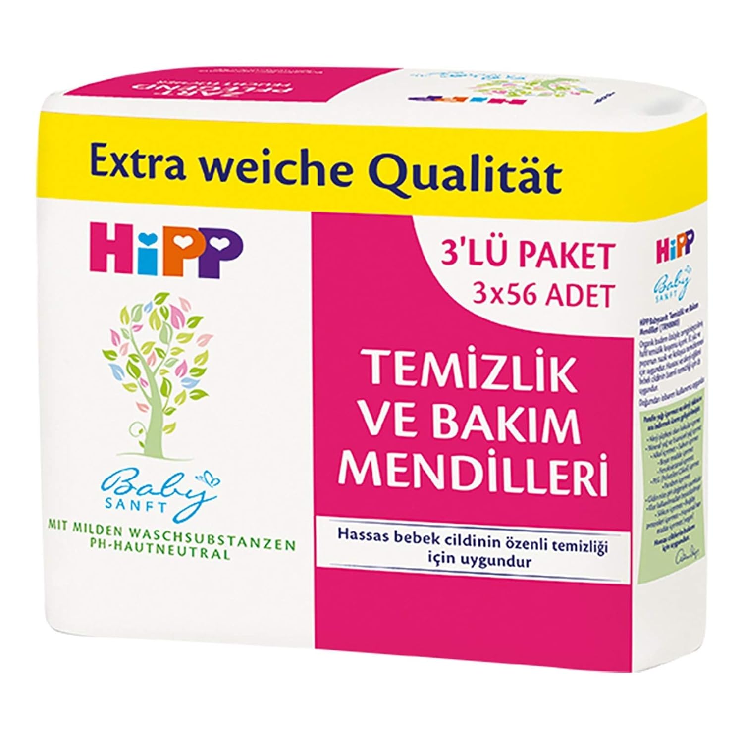 HiPP BABYSANFT Temizlik Mendili 56x3