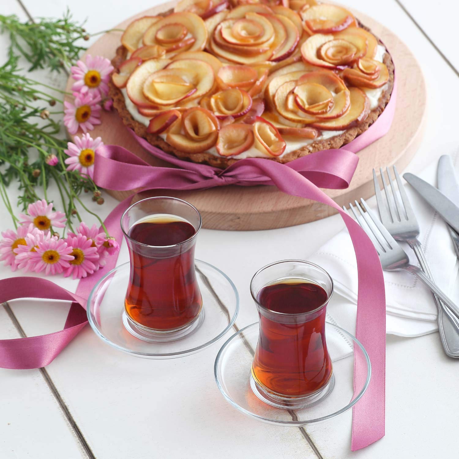 LAV Duru 6'lı Çay Bardağı