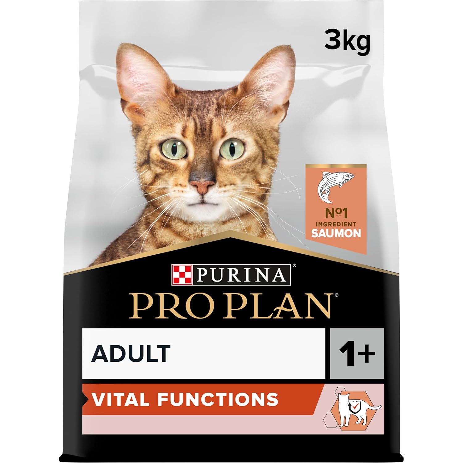 Pro Plan Somonlu Ve Pirinçli Yetişkin Kedi Maması 3 Kg