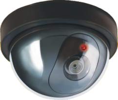 LOREX LR-SK04 Hareket Sensörlü Pilli Caydırıcı DOME Kamera, Harekete Duyarlı Çalışan Sahte Güvenlik Kamerası