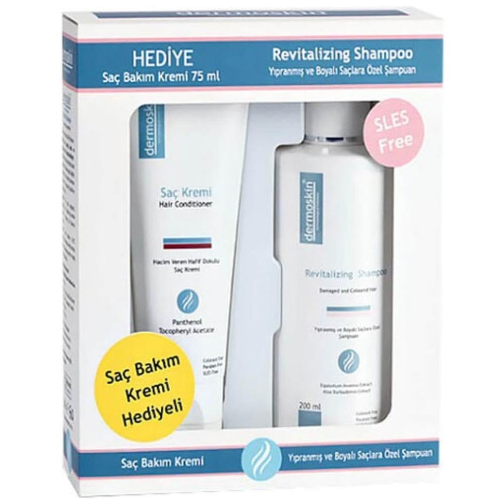 Dermoskin Yıpranmiş Ve Boyali Saçlar Için Hediyeli Gofre 1 Paket (1 x 200 ml)