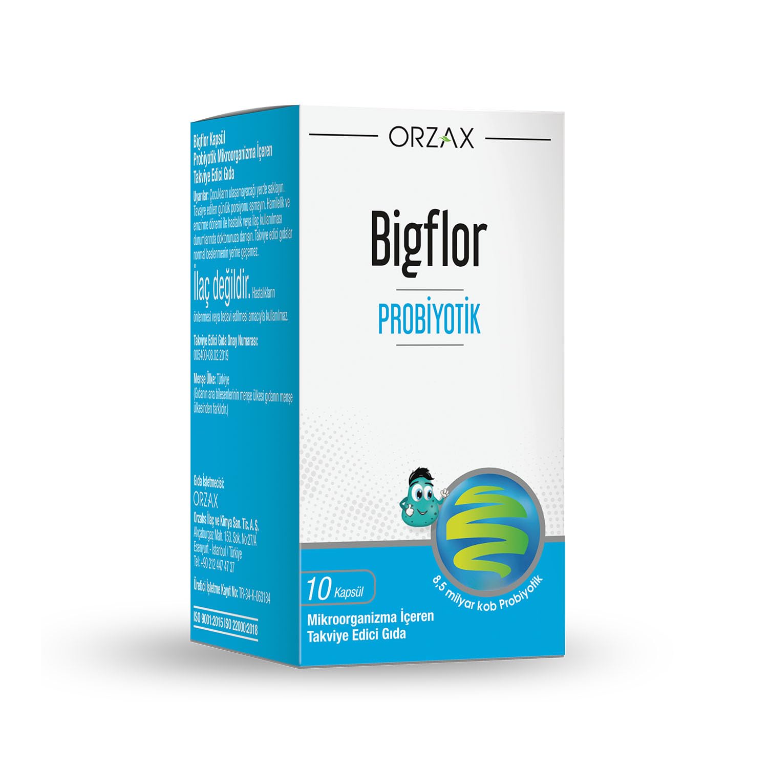 Orzax Bigflor 10 Kapsül