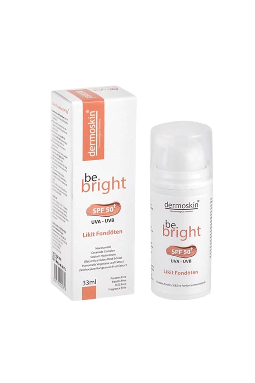 Dermoskin Likit Fondöten Spf 50 Light