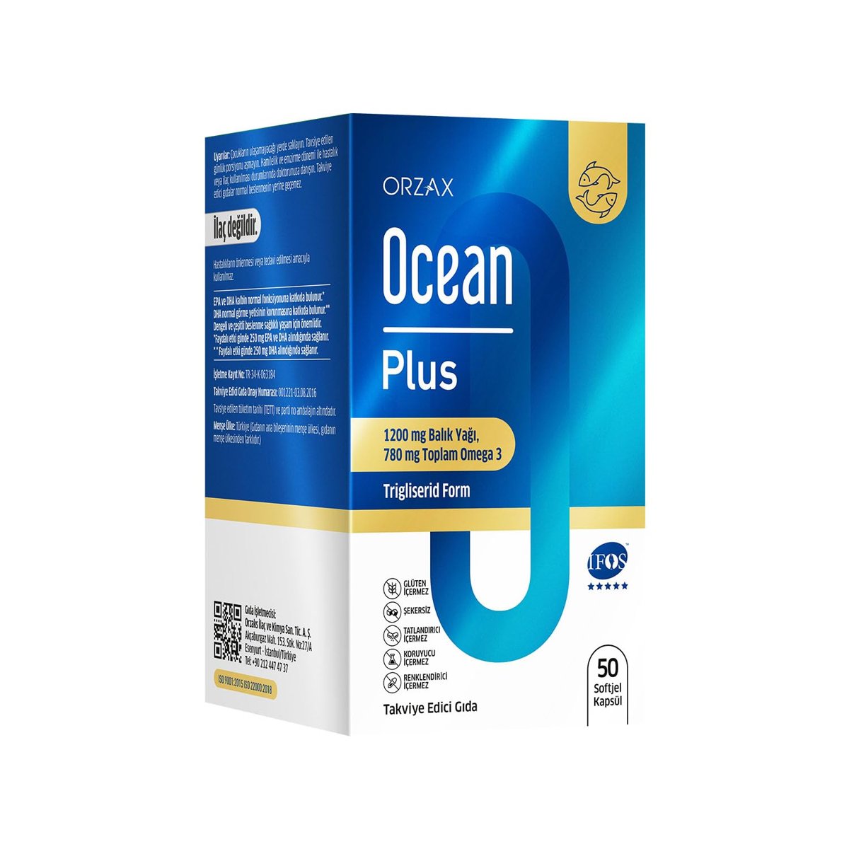 Ocean Plus 1200 mg 50 Softjel