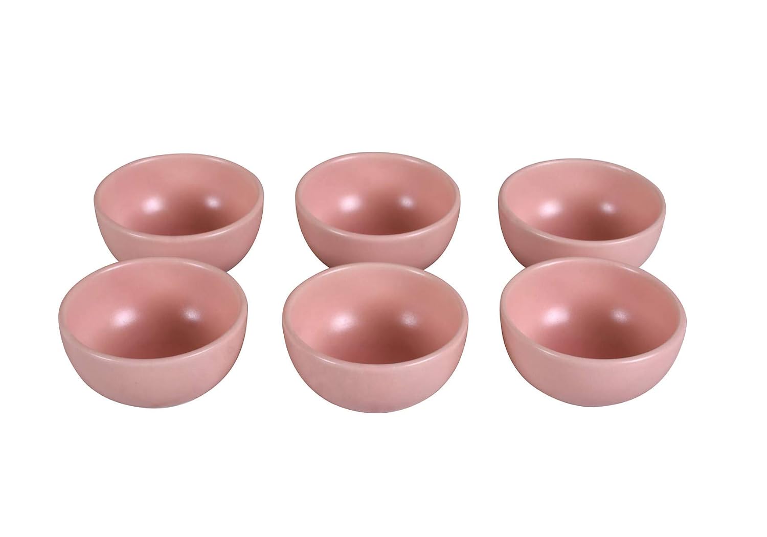 Keramika 6 Adet 8 Cm Açık Pembe Kase Bulut