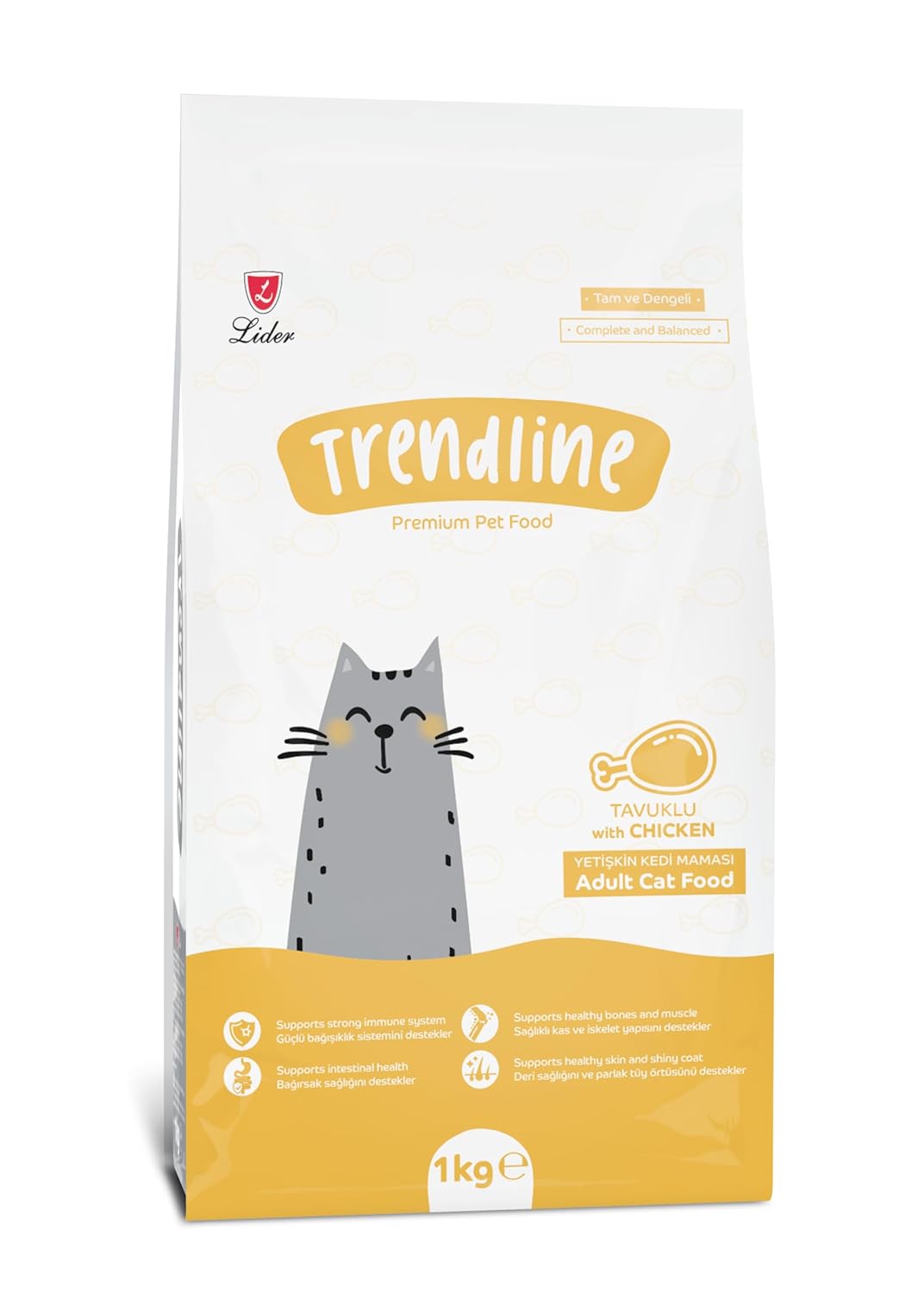 Trendline Tavuklu Kedi Maması 1 kg