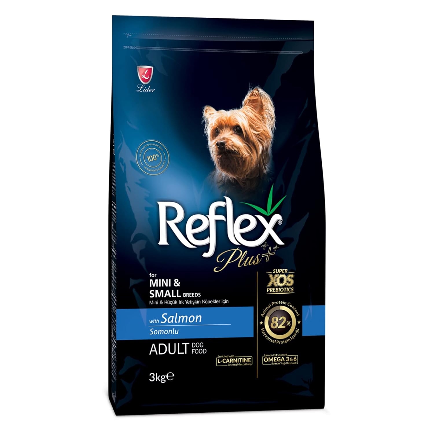Reflex Plus Ms Breed Adult Dog 26/15 Salmon 3 Kg
