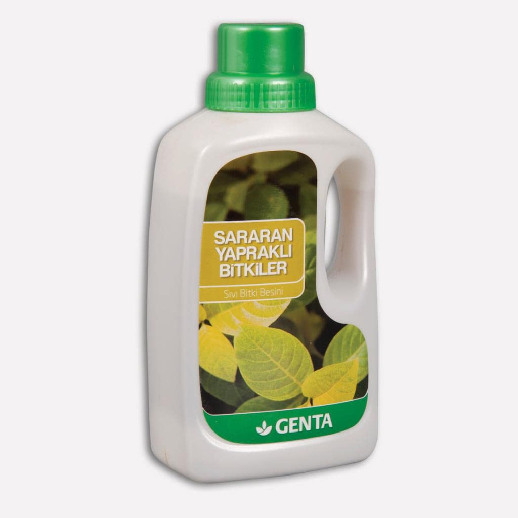 Genta Sararan Yapraklar İçin Sıvı Besin - Sıvı Gübre 500 cc