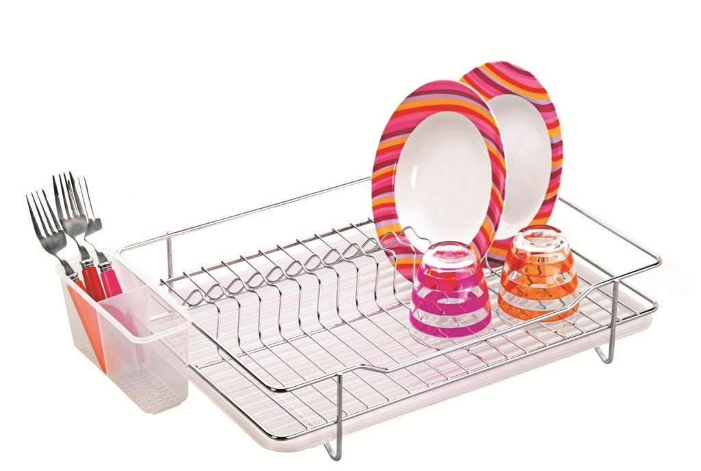 Ece Metal Tek Katlı Yonca Tabaklık Bulaşıklık