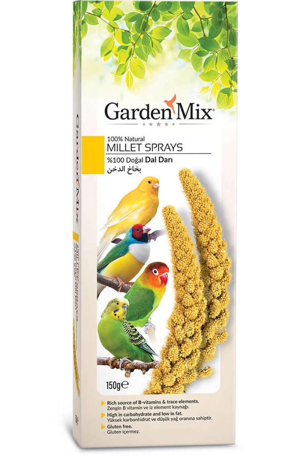 Gardenmix Platin Sarı Dal Darı 150 gr