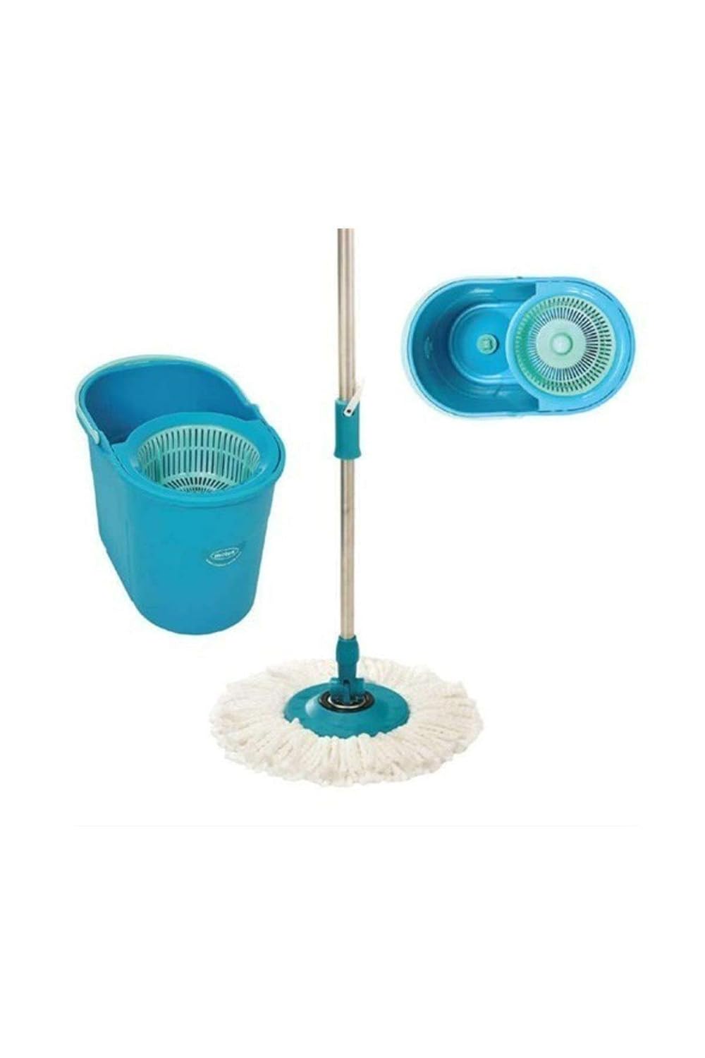 Motek Fix Mop Set Pratik Temizlik Seti Sıkma Sistemli Döner Başlıklı