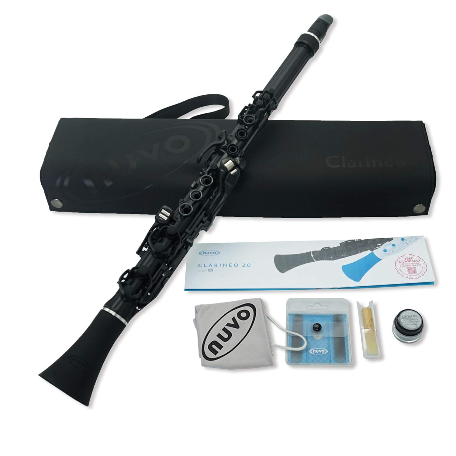 Nuvo Clarineo 2.0 siyah ve gümüş