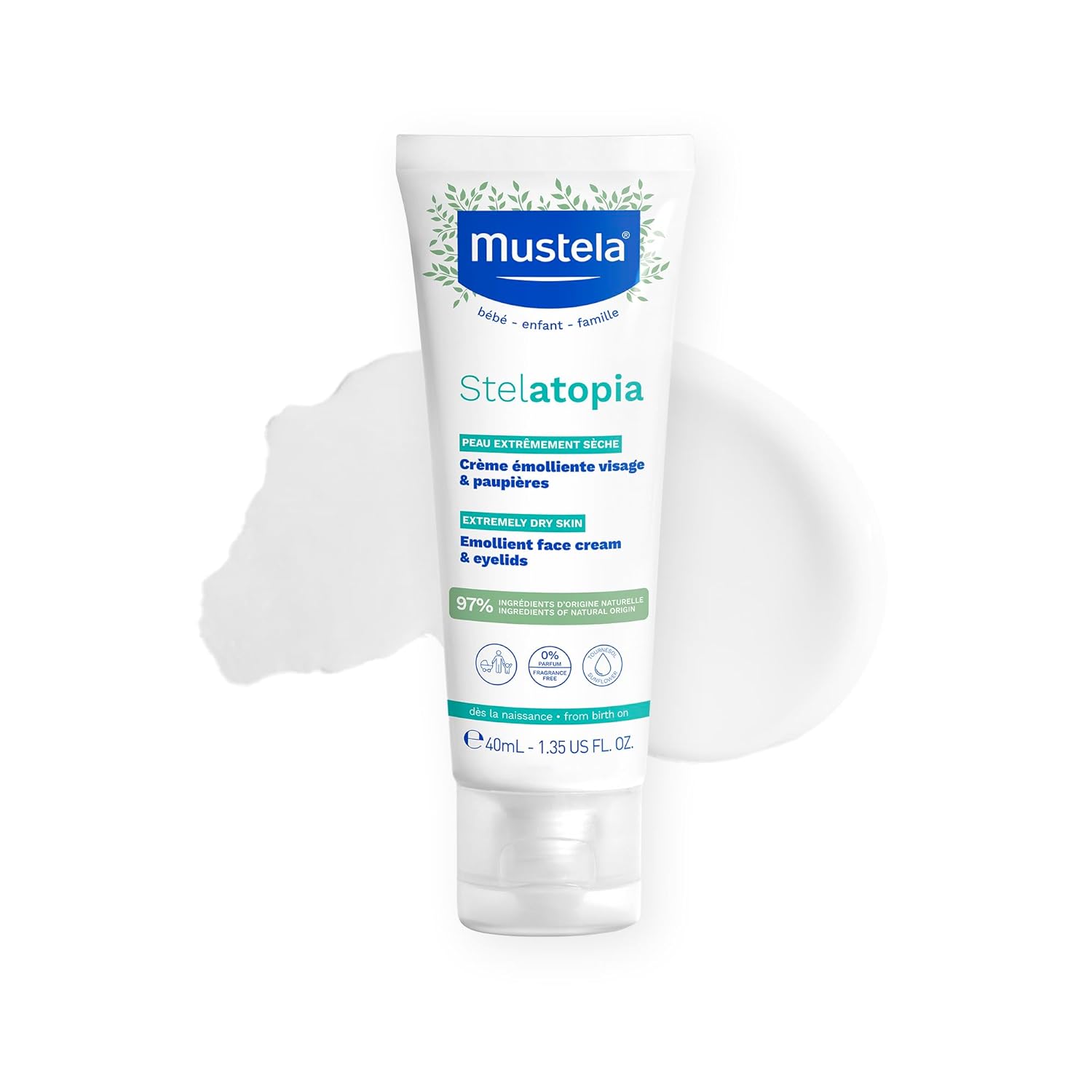 Mustela Stelatopia Emollient Yüz Kremi (40ml)
