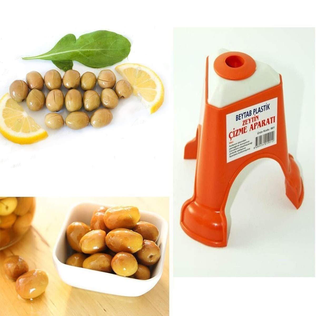 Buffer Kolay Zeytin Dilme Çizme Aparatı Pratik Kolay Zeytin Çizici Alet