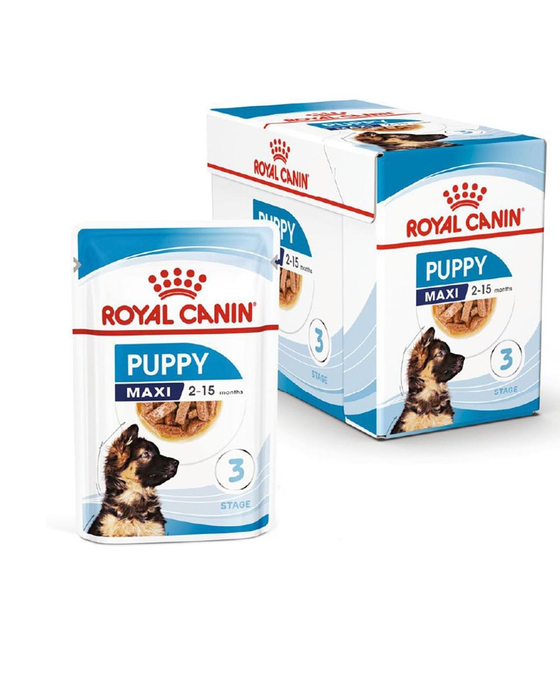 Royal Canin Maxi Puppy Gravy Yavru Köpek Yaş Maması 140 gr x 10 Adet