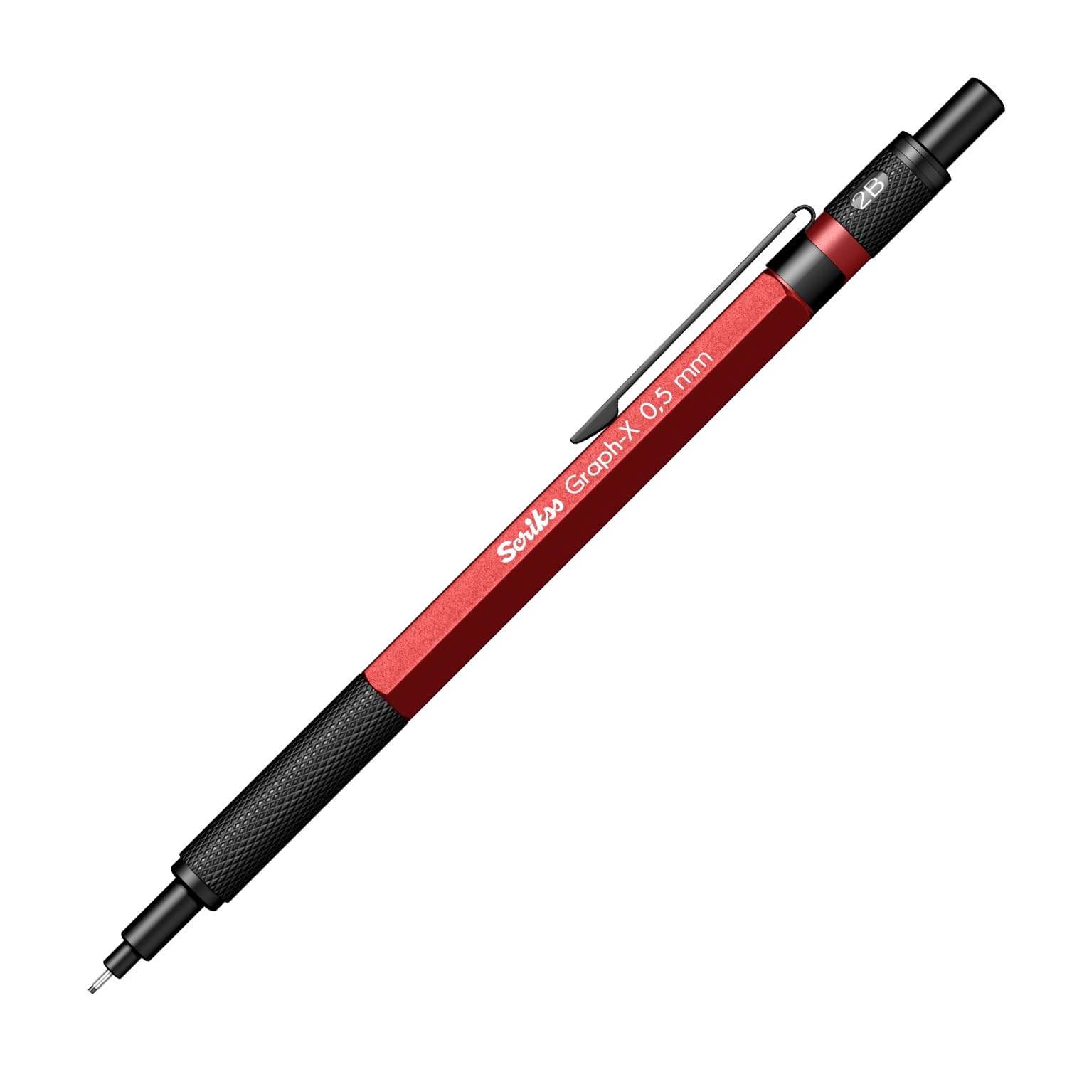 Scrikss Office Graphx Versatil Kalem 0.5 Mm Kırmızı