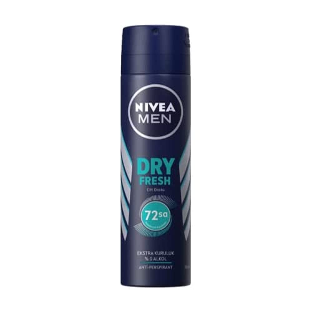 Nivea Dry Fresh Erkek Sprey Deodorant, 150 ml