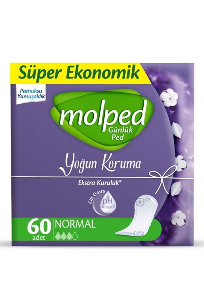 MOLPED YOĞUN KORUMA GÜNLÜK PED 60 ADET