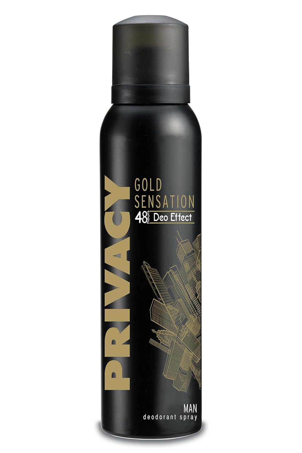 PRIVACY Gold Men Sym Deodorant, 150 Mililitre