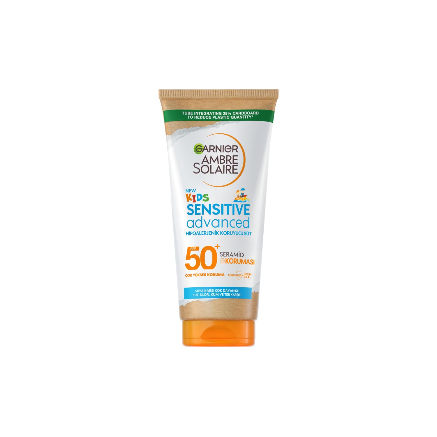 Garnier Ambre Solaire Sensitive Advanced Çocuk Hipoalerjenik Güneş Koruyucu Süt SPF50+ 175ML