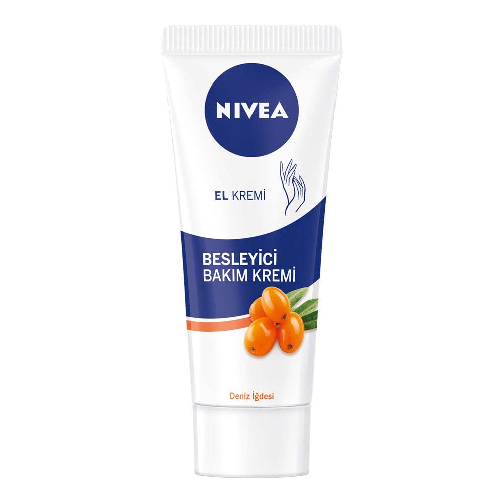 NIVEA Besleyici Bakım Deniz İğdesi El Kremi E Vitaminli (75 ml)