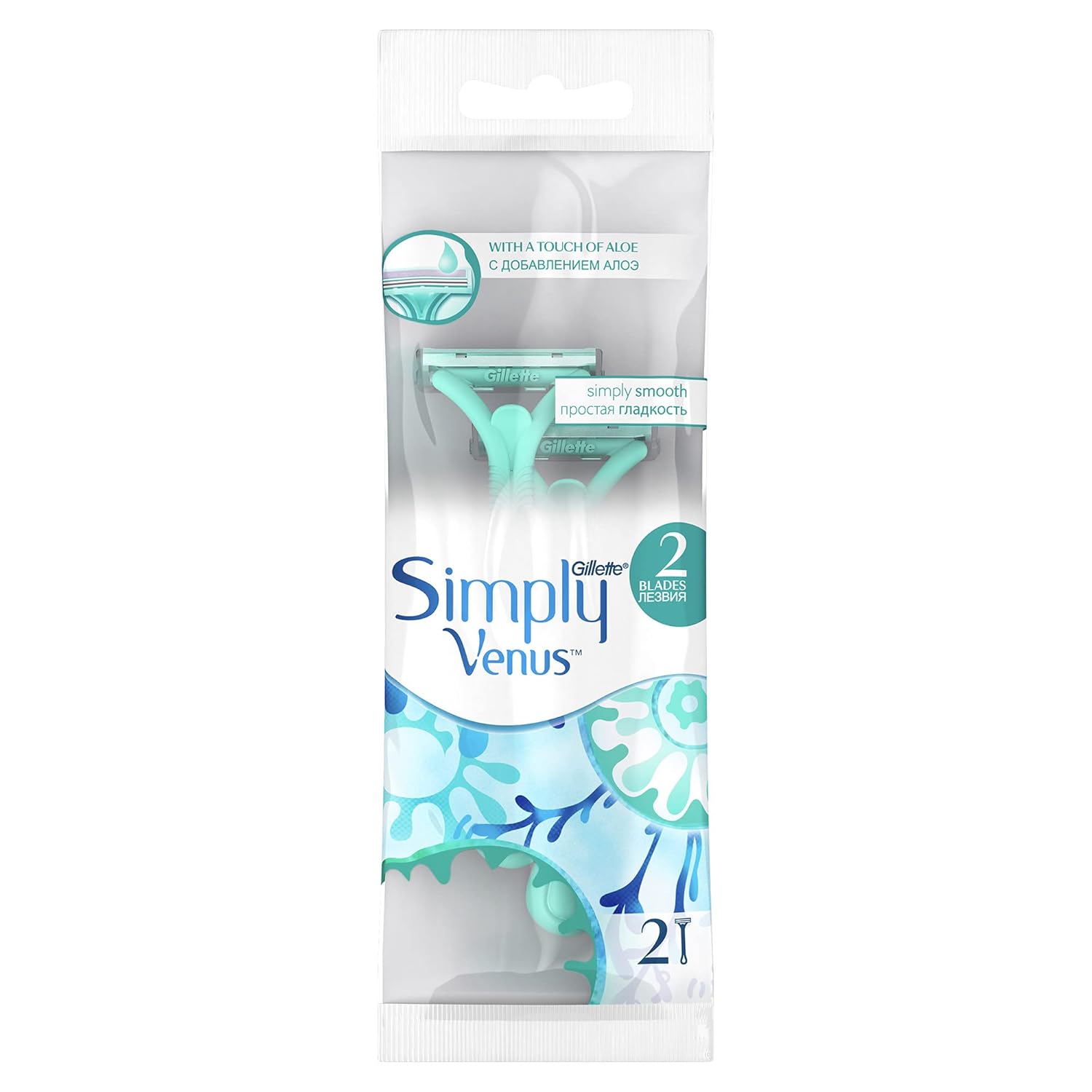 Gillette Venus Simply Venus 2 Kullan At Kadın Tıraş Bıçağı 2 Adet