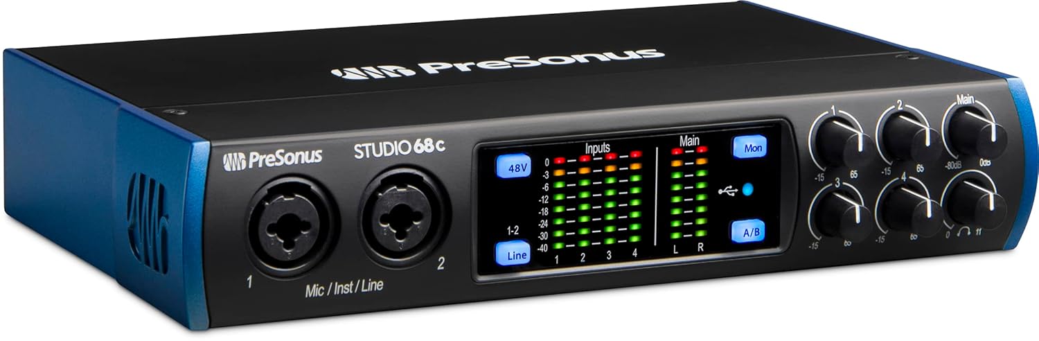 Presonus Studio 6|8c 6x6, 192 kHz, USB-C Ses Kartı