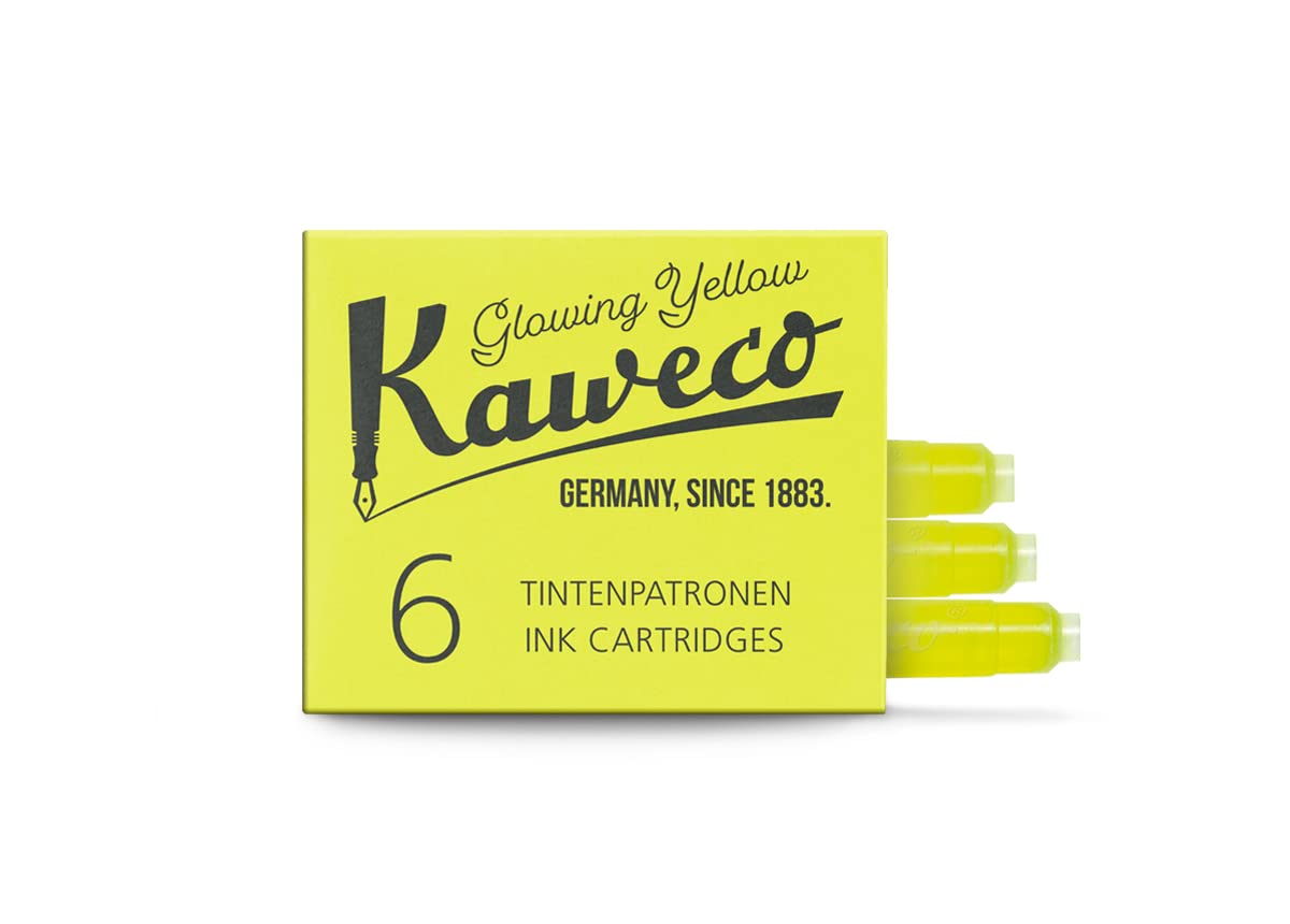 Kaweco 10001220 Neon Sarı 6'lıkartuş