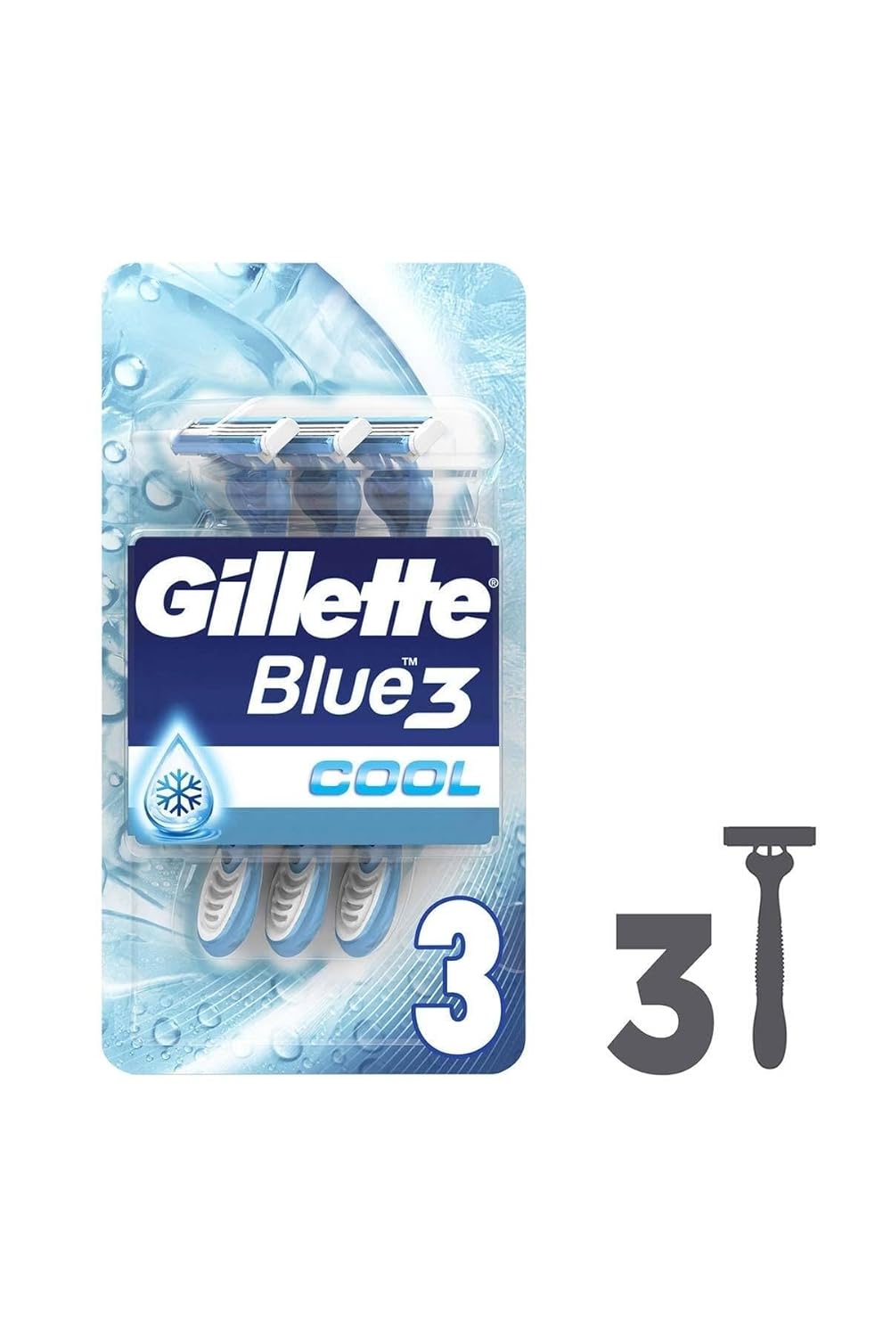 Gillette Blue3 Cool Kullan At Erkek Tıraş Bıçağı 6'li