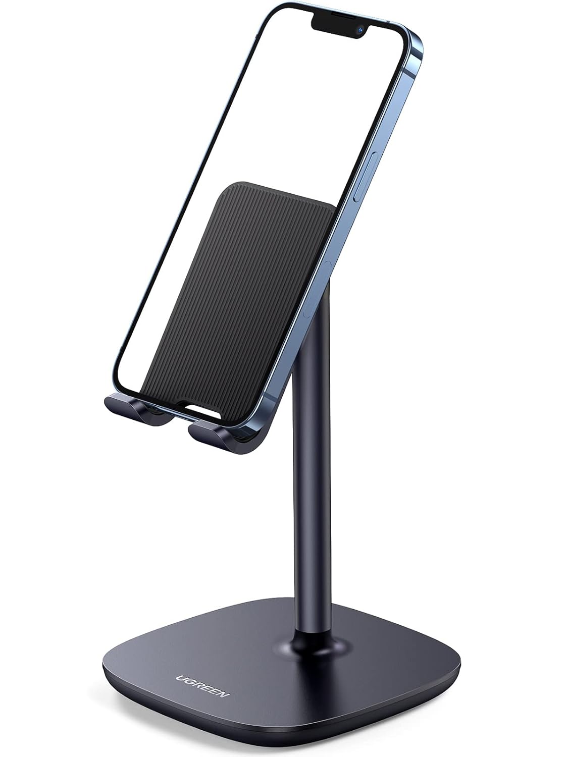 Ugreen Telefon Standı Cep Telefonu Tutucu Masa iPhone için Uyumlu 13 12 Pro Max 11 SE XS XR 8 Artı 6 7 Cep Telefonu Standı Ofis Ayarlanabilir Cep Telefonu Tutucu (Siyah)