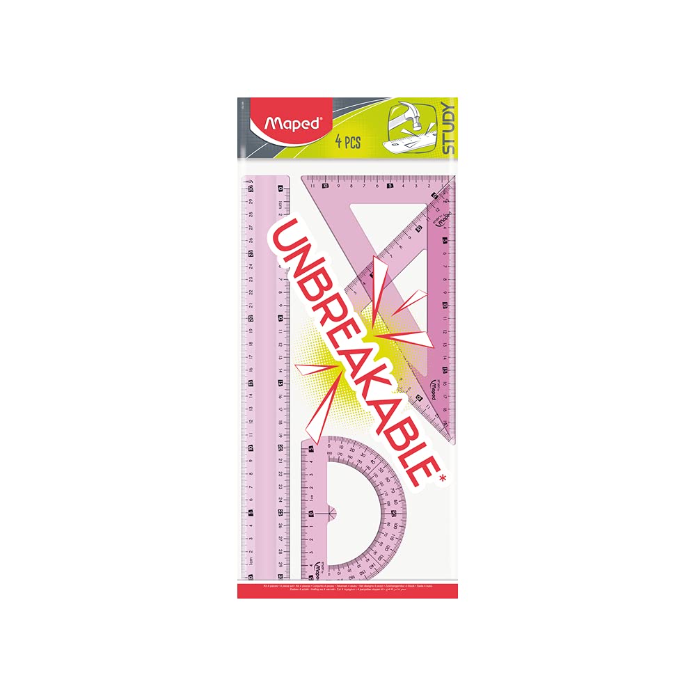 Maped OFfis ve Kırtasiye 981701 4 parça çizim seti