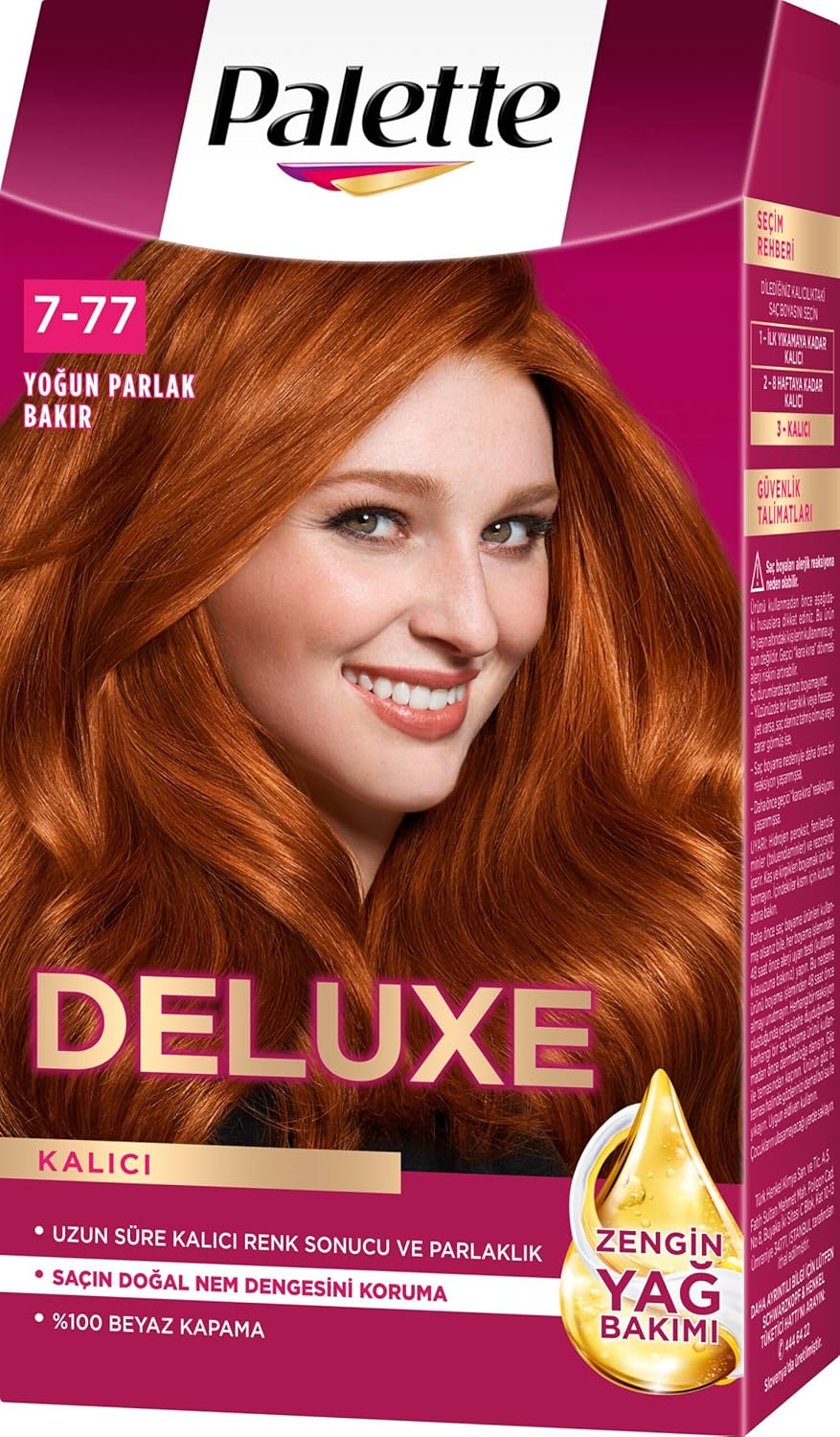 Deluxe 7-77 Yoğun Parlak Bakır