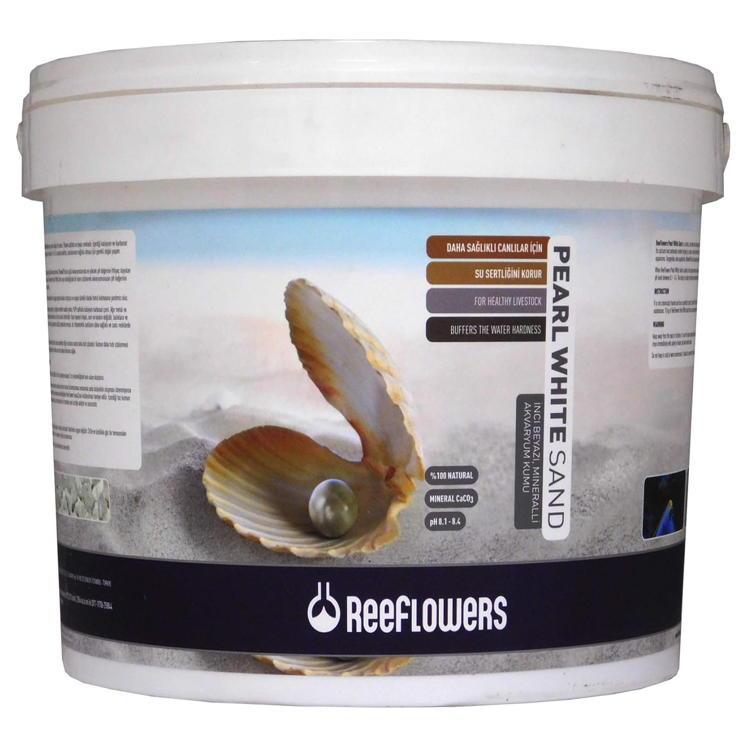 Reeflowers Pearl White Sand (1-1.5 mm) 25 Kg